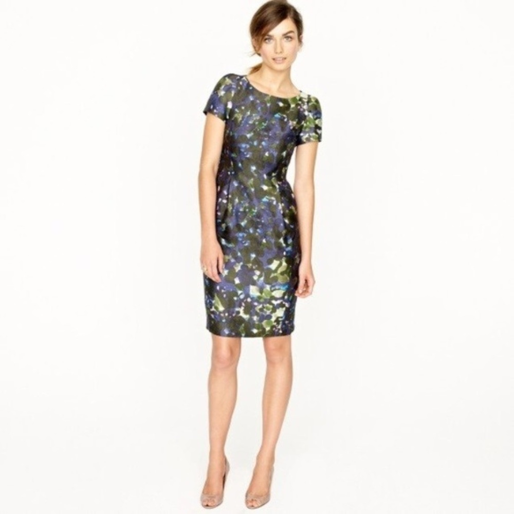J Crew Gardenshade Lillian Watercolor Dress RARE